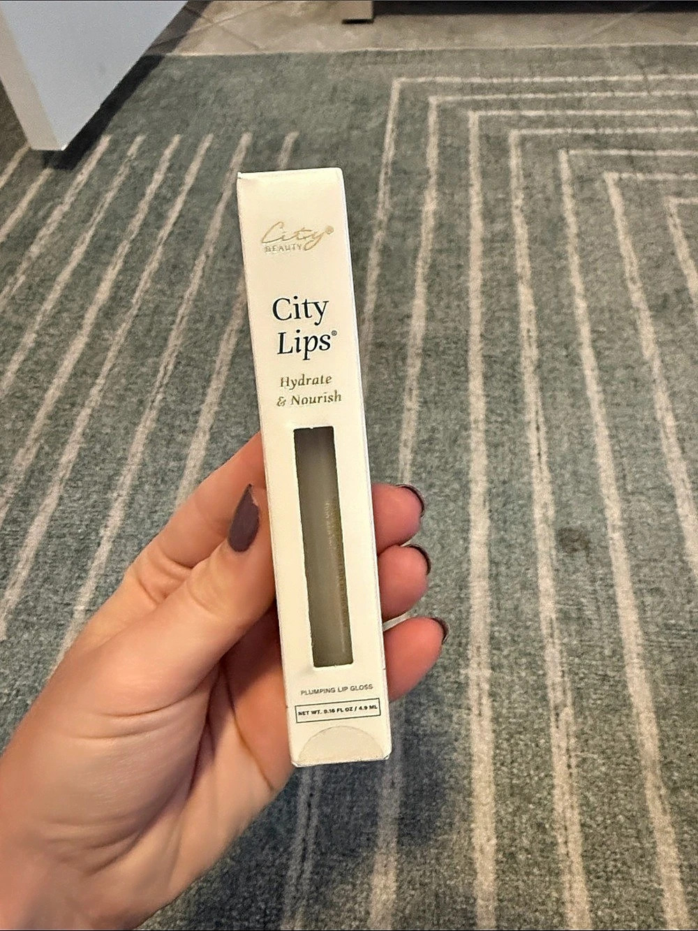 City Lips Hydrate & Nourish Clear Lip Plumper NWT